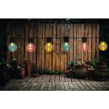 Anna's Collection feestverlichting zomer 20 lampjes warm wit 10 m