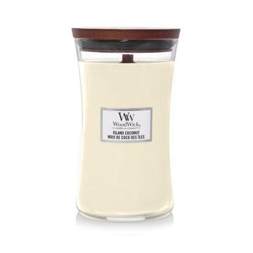 WoodWick Island Coconut Large Candle