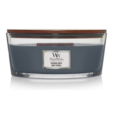 WoodWick Evening Onyx Ellipse Candle