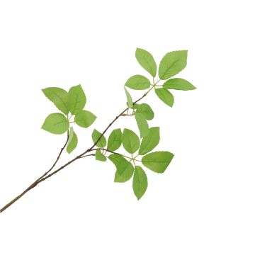 Kunstbloem zijde Leaf Elder Green