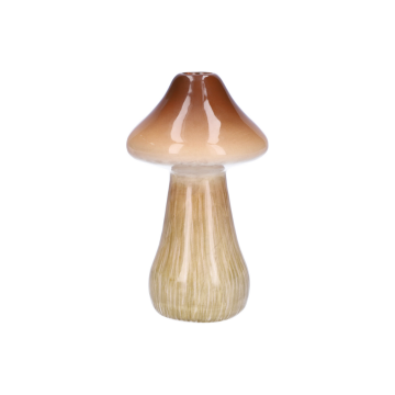 Paddenstoel Amanita bruin 15.8 cm