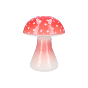 Paddenstoel Champignon rood 20.5 cm