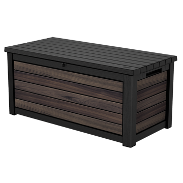 Keter kussenbox Signature box bruin 630L 155 x 72,4 x 69,4 cm