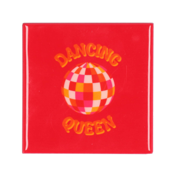 Tegel Dancing Queen Roze 10 x 10 cm