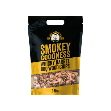 Smokey Goodness BBQ woodchips whiskey barrel 350g