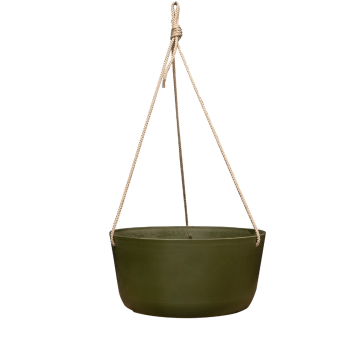 Hangpot Palermo groen 27 x 12 cm