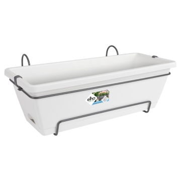 Elho balkonbak Barcelona wit 49,5 x 27,5 x 18,5 cm