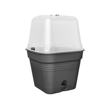 Elho Green Basics kweekpot Allin1 zwart 20cm