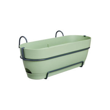 Elho Vibia Campana Balkonbak Allin1 50cm Pistachegroen