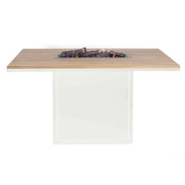 Cosiloft 120 Relax Dining white - teak