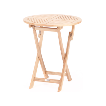 Exotan Inklaptafel Tuin Teakhout Rond 75Ø