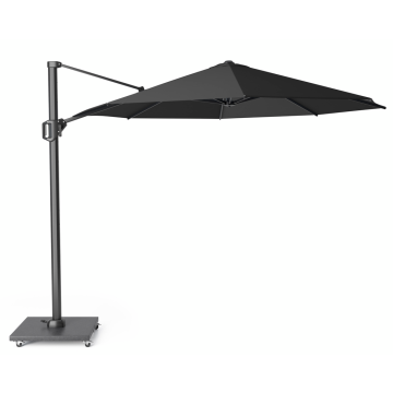 Platinum Zweefparasol Challenger T¹ premium Faded black Ø3.5 m