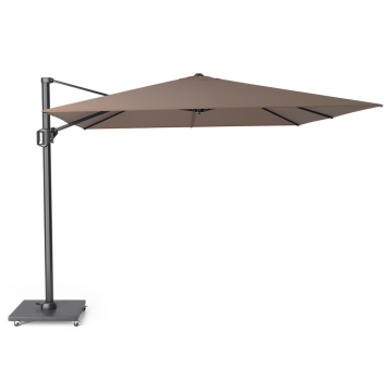 Platinum Zweefparasol Challenger T¹ premium Havana 3 x 3 m