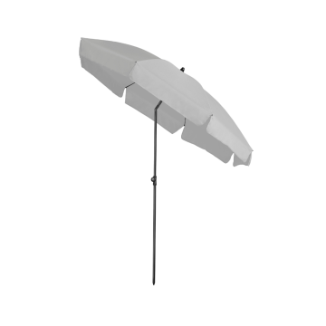 Platinum Aruba Stokparasol ø2,0 volant White