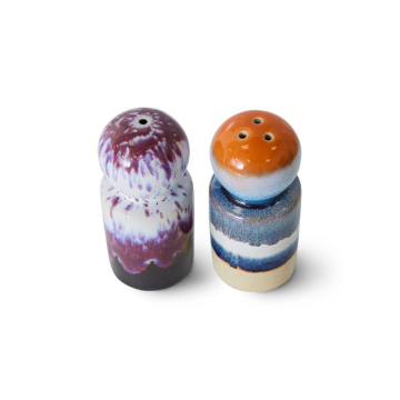 HKliving 70S Ceramics Pepper & Salt Jar