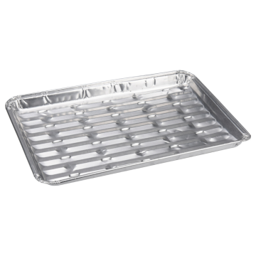 Barbecue Grillschalen 2 stuks 24 x 16 x 1.5 cm