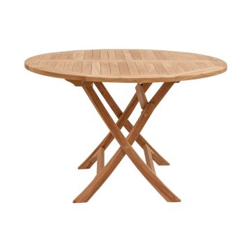 Timber York klaptafel rond 70 x 75 cm