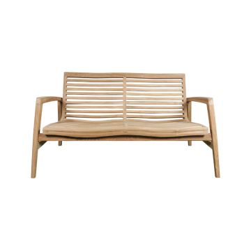 Timber Leeds 2-zitsbank 136 cm