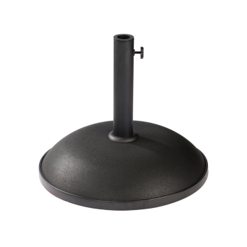 Parasolvoet 35kg zwart rond