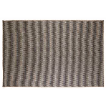 Outdoor vloerkleed 160x230cm weave natural/black