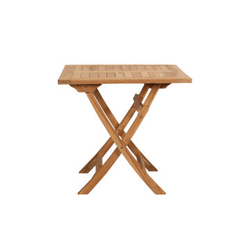 Timber York klaptafel vierkant 80 x 80 cm