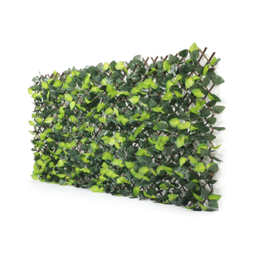 Wilgen trellis met zijde bladeren 100x200cm