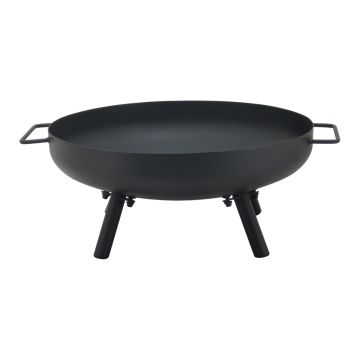 Vuurschaal op pootjes met handvat