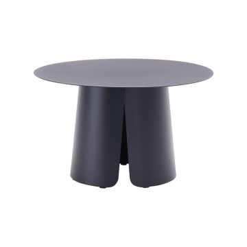 Royal Seasons Ronda bijzettafel D 70 x H 42 cm zwart