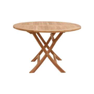 Timber York klaptafel rond 120 cm