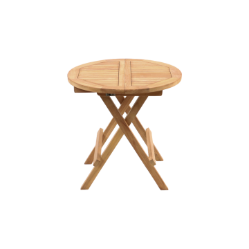 Timber York klaptafel klein rond 50 cm