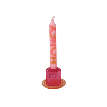 Dinerkaars happy candle design 29