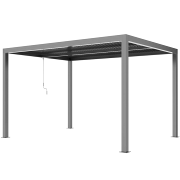 Royal Seasons Bergamo Terrasoverkapping met verlichting 3 x 4 m