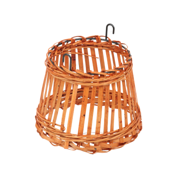 Lampenkampje bruin 14 x 11 cm