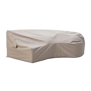 Royal Seasons Siësta beschermhoes voor 3-zitsbank arm rechts beige