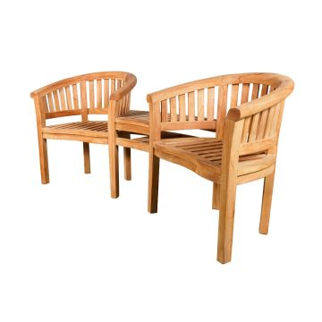 Timber Musa tête-a-tête bananenbank 184 cm