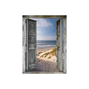 Tuinposter Stranddeur 