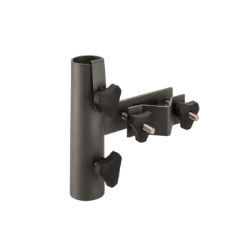 Platinum Balkonklem verticale ronde reling ø3.8cm Antraciet