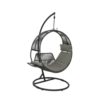 Hangstoel Kauai Wicker Zwart