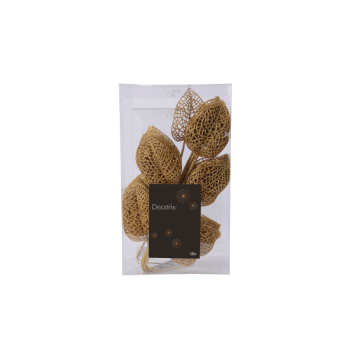 Glittertak vensterbox 10 stuks light goud