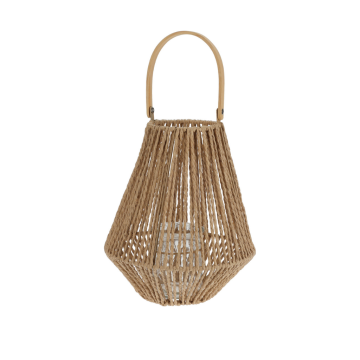 Lantaarn Boho met hengsel 22 x 26 cm