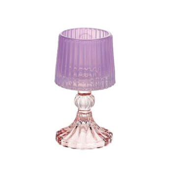 Theelichthouder Clary Paars 15 cm
