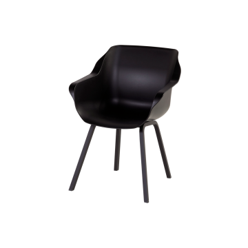 Hartman Diningstoel Sophie Element Armchair Carbon Black