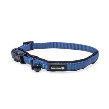 Beeztees kattenhalsband Parinca blauw 25-30 x 1 cm